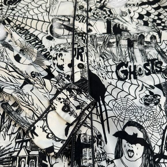 Topshop Halloween Blouse - Picture 6 of 8